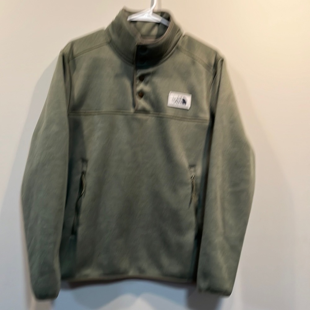 North Face Sherpa Patrol 1/4-Snap Pullover - Men's Medium